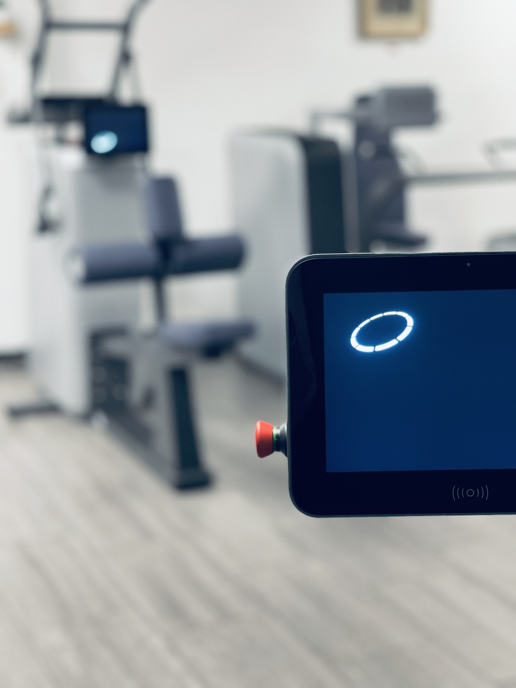 Milon-toestellen rij in The GYM Corman